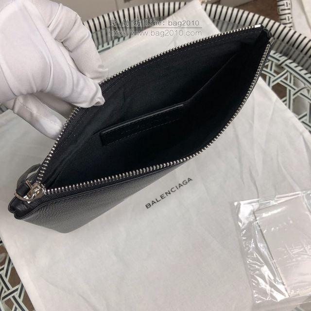 Balenciaga手包 巴黎世家全皮手包 小號黑色手拿包  csbl1058